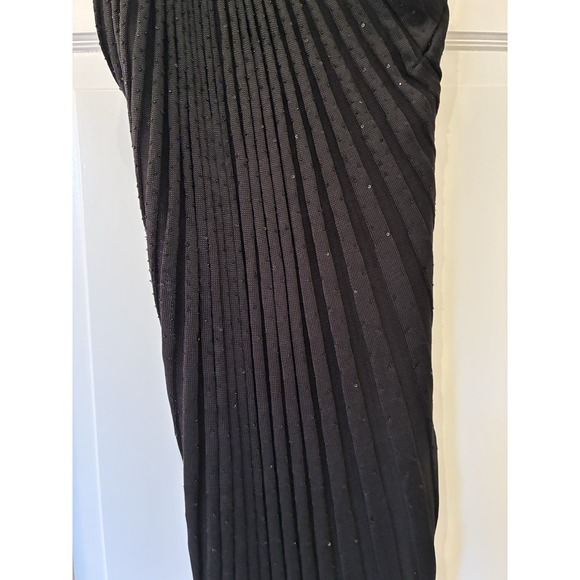 Ralph Lauren Collection Purple Label Silk One Shoulder Long Black Gown Medium - Picture 10 of 16